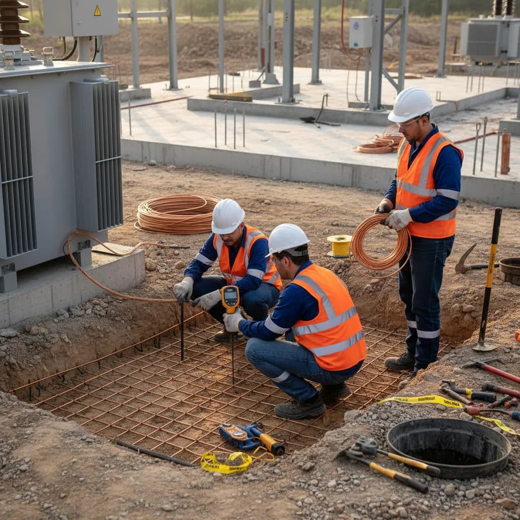 Mobile Step-Up Transformer – Earthing System Analysis & Deployment